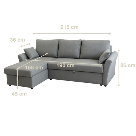Sofá Cama Chaise Longue ROMEO