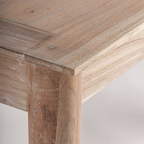 Mesa de Comedor Extensible con Madera Mindi NYRY