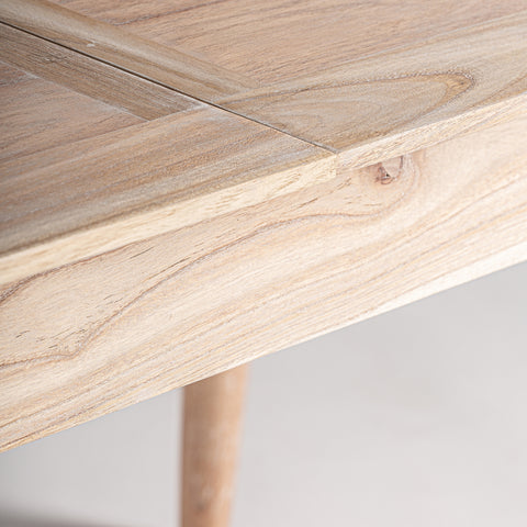 Mesa de Comedor Extensible con Madera Mindi NYRY