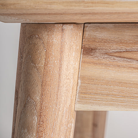 Mesa de Comedor Extensible con Madera Mindi NYRY