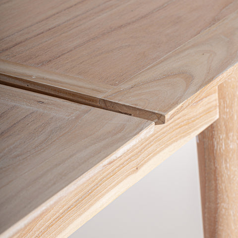 Mesa de Comedor Extensible con Madera Mindi NYRY