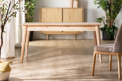 Mesa de Comedor Extensible con Madera Mindi NYRY
