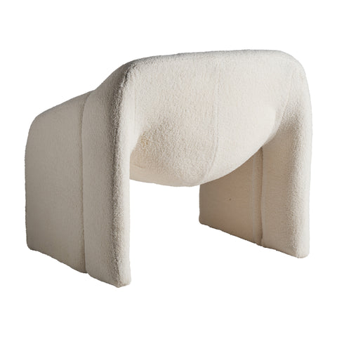 Sillón en Algodón Bouclé Diseño BATS