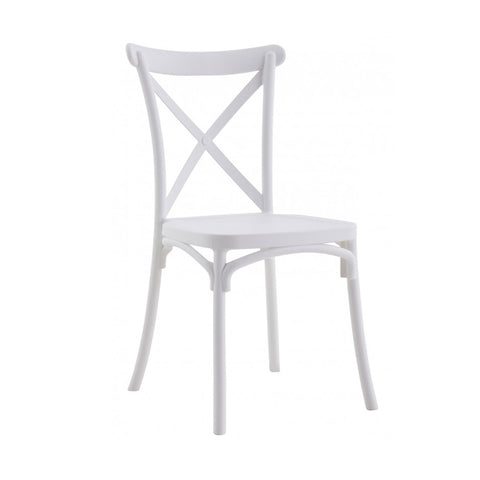 Pack de 4 Sillas de Comedor en Polipropileno CROSS