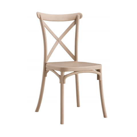 Pack de 4 Sillas de Comedor en Polipropileno CROSS