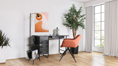 Silla de Diseño Ergonómica Naranja OSIDDA