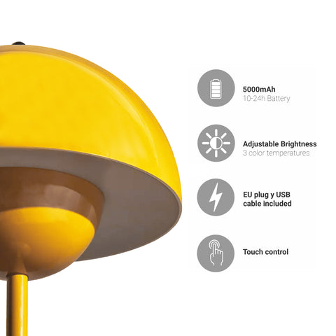 Lámpara de Mesa LED MILAN