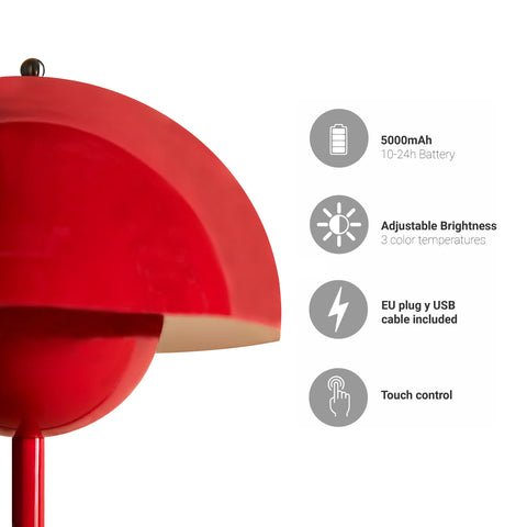 Lámpara de Mesa LED MILAN